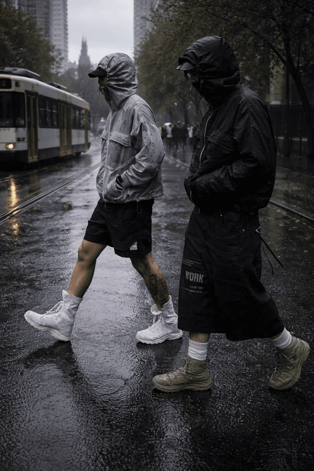 UTILITY IN RAIN